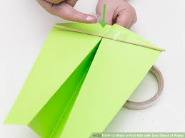 3 Ways To Make A Fast Kite With One Sheet Of Paper Wikihow