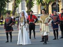 Favorite embroidered national costume of Georgians-ის სურათის შედეგი