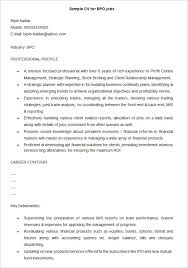 Administration CV template examples 