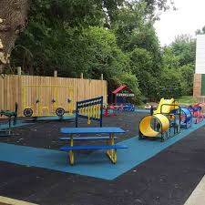rubber playground surfaces
