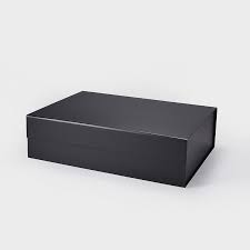 a3 shallow black magnetic gift box