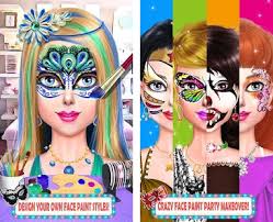 face painting party makeup salon