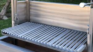 stainless argentine v grate grill with