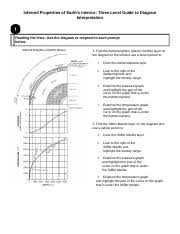 earth interior worksheet w video docx