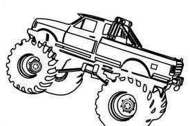 Supercoloring.com is a super fun for all ages: Simple Monster Truck Coloring Pages Bestappsforkids Com