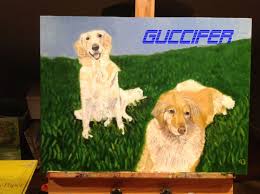 (spot, the white house pet of george w. These New George W Bush Paintings May Herald A Cat Period