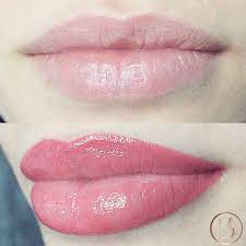 lip blush tattoo