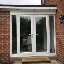 White French Doors With Side Panels