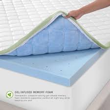 Luxury Quilted Memory Foam Bed Topper 3