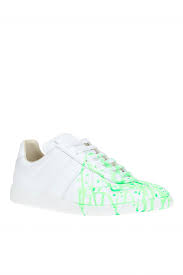 Look for these two versions of the maison martin margiela paint splatter replica sneakers at barneys. Replica Paint Splatter Sneakers Maison Margiela Vitkac Germany