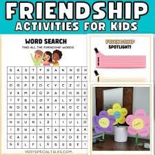 25 fun friendship activities for kids