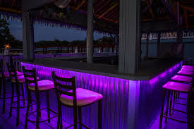 led outdoor bar lighting tropical