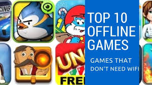 a list of the best no wifi games free