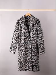 Leonie Leopard Print Coat