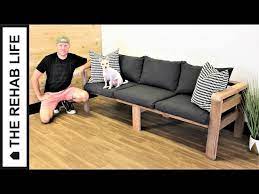 Modern Patio Sofa Easy Diy Project