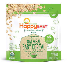 is happy baby oatmeal cereal healthy