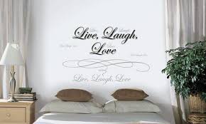 Live Laugh Love Words Wall Sticker