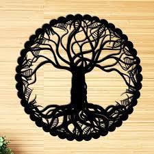 Tree Of Life Medallion Wooden Wall Art