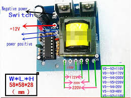 Working of the ac to dc converter circuit. Elektronik Messtechnik Dc Ac Converter 12v To 110v 220v Ac 150w Inverter Boost Board Transformer Jhirani Com