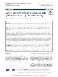 pdf gender and active travel a