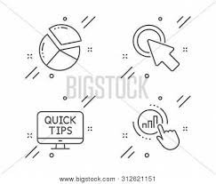 Click Here Pie Chart Vector Photo Free Trial Bigstock