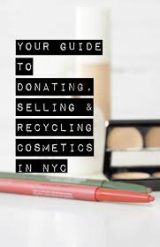 recycling cosmetics in nyc