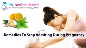 stop vomiting during pregnancy