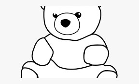 teddy bear outline - Clip Art Library