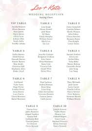 Green And Pink Wedding Seating Chart Templates By Canva