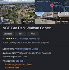 wolverhton car park