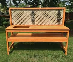 Simple Potting Bench You Can Build In