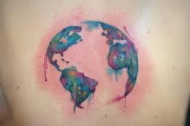 See a recent post on tumblr from @officiallittletattoos about world map tattoo. 20 Terrific World Map Tattoo Design Ideas