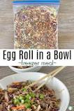 Does egg roll in a bowl freeze well?