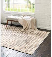 jute and cotton area rugs style