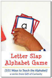 letter slap alphabet game 101 ways to