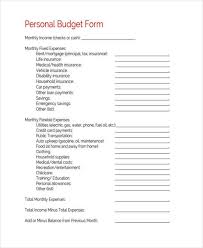 Free 9 Sample Personal Expense Forms In Pdf Word