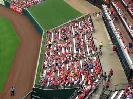 Busch Stadium Outfield Bleachers Baseball Seating