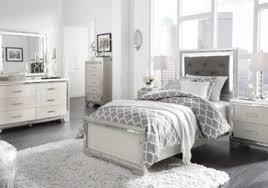 Whether you're drawn to sleek modern design or distressed rustic textures, ashley homestore combines the latest trends with comfort and quality at a price that won't break the bank. Lonnix Silver Twin Upholstered Bedroom Set Louisville Overstock Warehouse