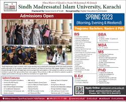 smiu karachi bs admission 2023 last