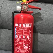 All extinguishers other than carbon dioxide have a pressure gauge indicating their state of charge, and a security seal on the trigger. Pemadam Api 1 Kg Powder Ready Stock Shopee Malaysia