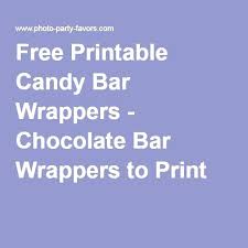 Beautiful Candy Bar Wrapper Template Awesome Free Printable