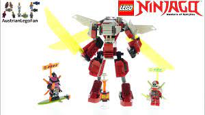 LEGO Ninjago 71707 Kai's Mech Jet - Lego Speed Build Review - YouTube