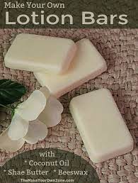 homemade moisturizing lotion bars the