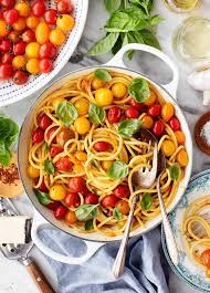 cherry tomato pasta recipe love and