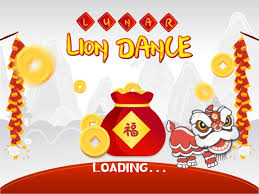 lunar lion dance on the app