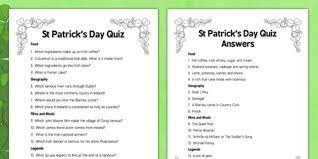 What are some other names used to refer to st. Care Home St Patrick S Day Quiz