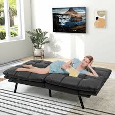 2 Seat Convertible Loveseat Sofa Bed