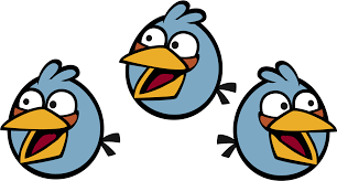 Download HD Blue Jay Clipart Angry - Angry Birds Game The Blues Transparent  PNG Image - NicePNG.com