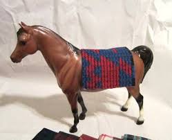 Model Horse Saddle Pad For Breyer Horses Toy Horses Handmade