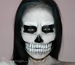 lady a inspired halloween skull